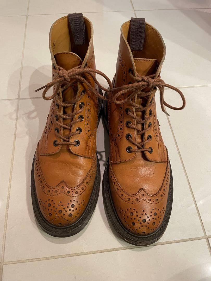 Tricker's M2508 カントリーブーツ　エイコン　7ハーフ