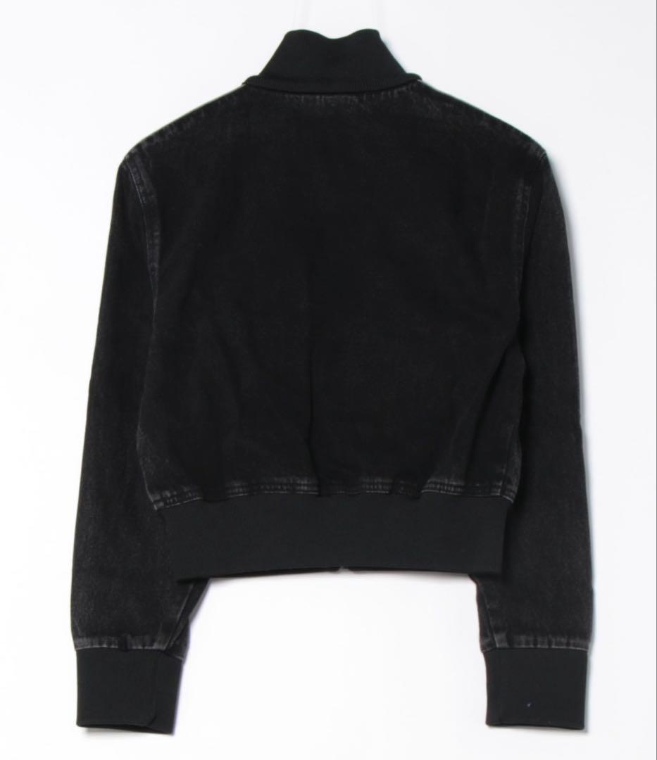 新品M女性】アディダスアディカラーデニムジャケットファイヤーバードトラック