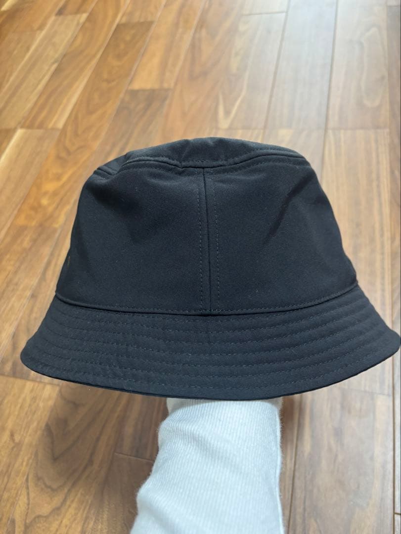 モンクレール　バケットハット　L ブラック