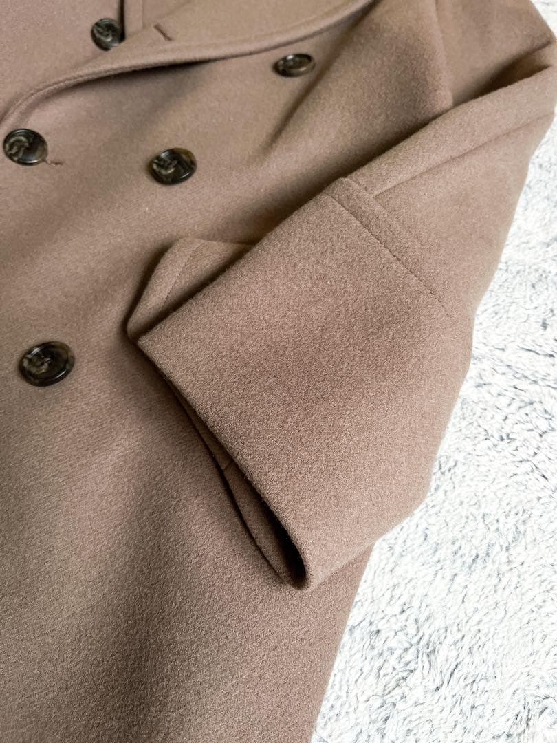 【BEAUTY&YOUTH】HAMILTON ウール メルトンロングPコート