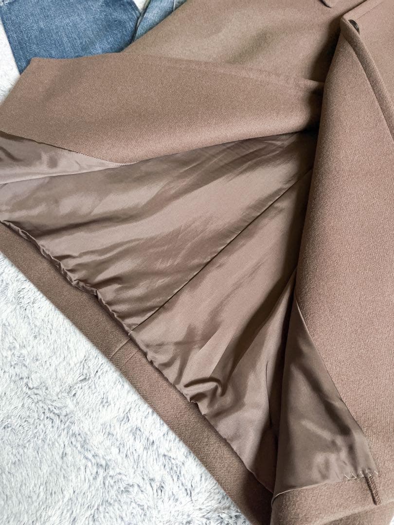 【BEAUTY&YOUTH】HAMILTON ウール メルトンロングPコート