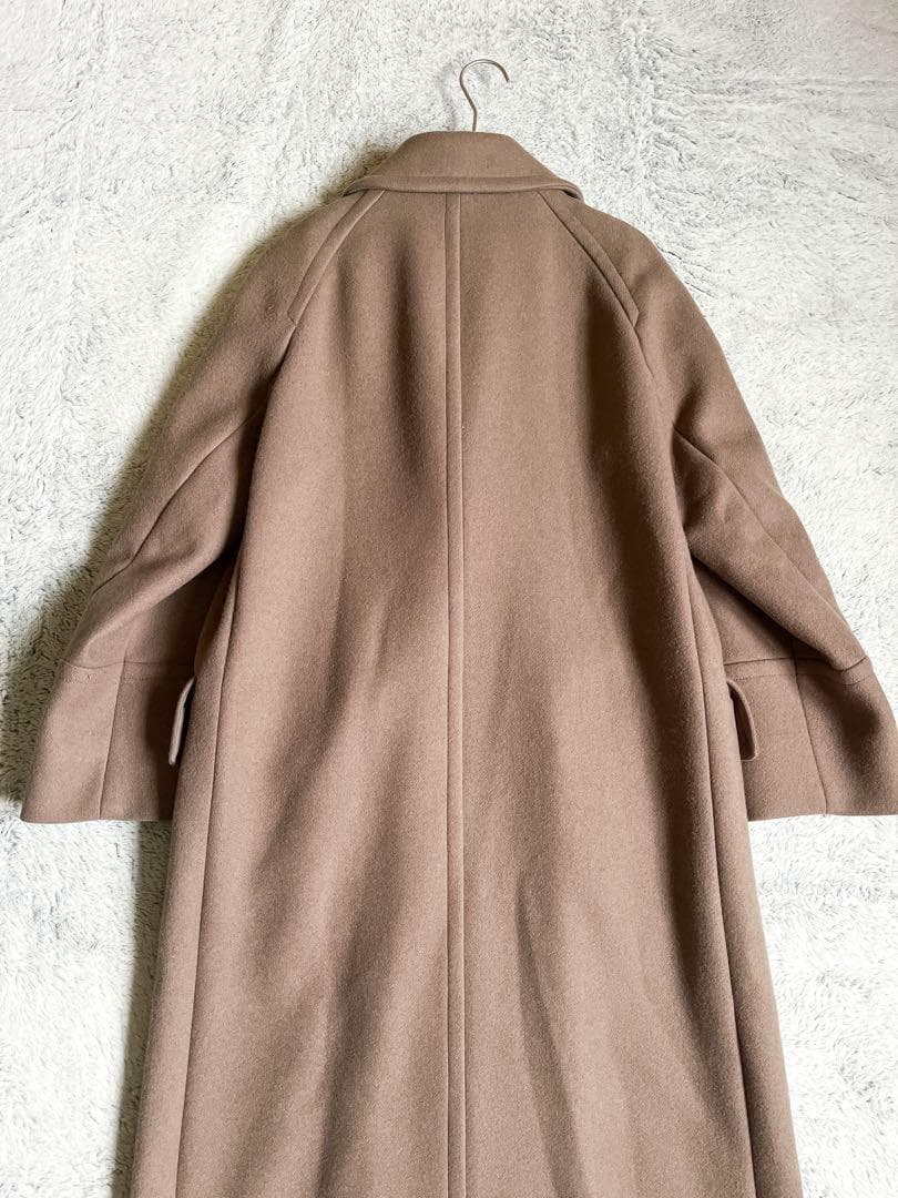 【BEAUTY&YOUTH】HAMILTON ウール メルトンロングPコート