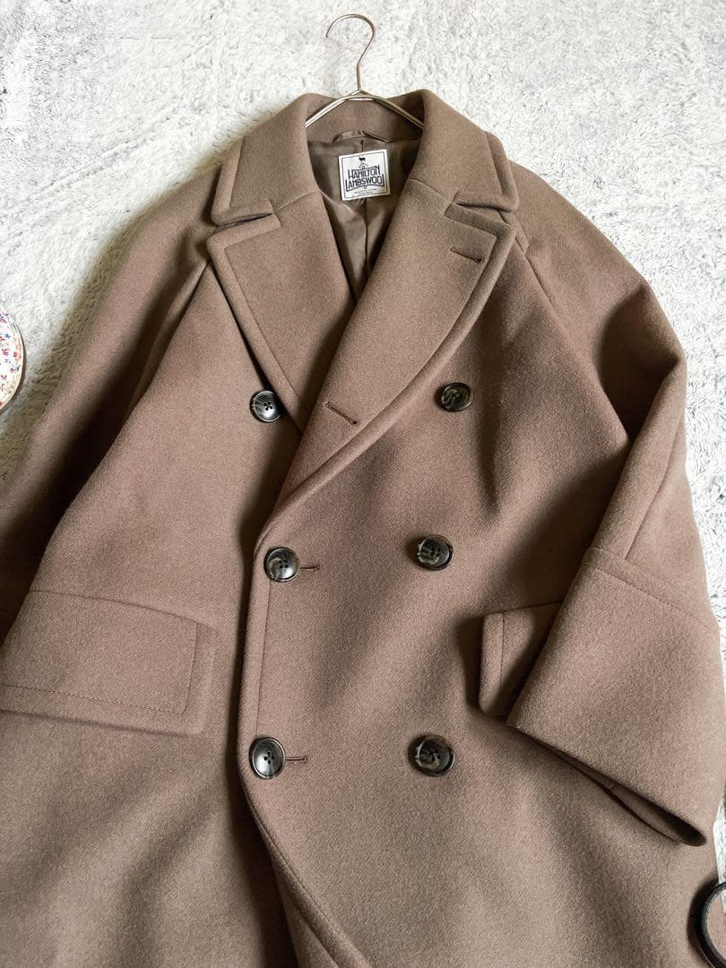 【BEAUTY&YOUTH】HAMILTON ウール メルトンロングPコート