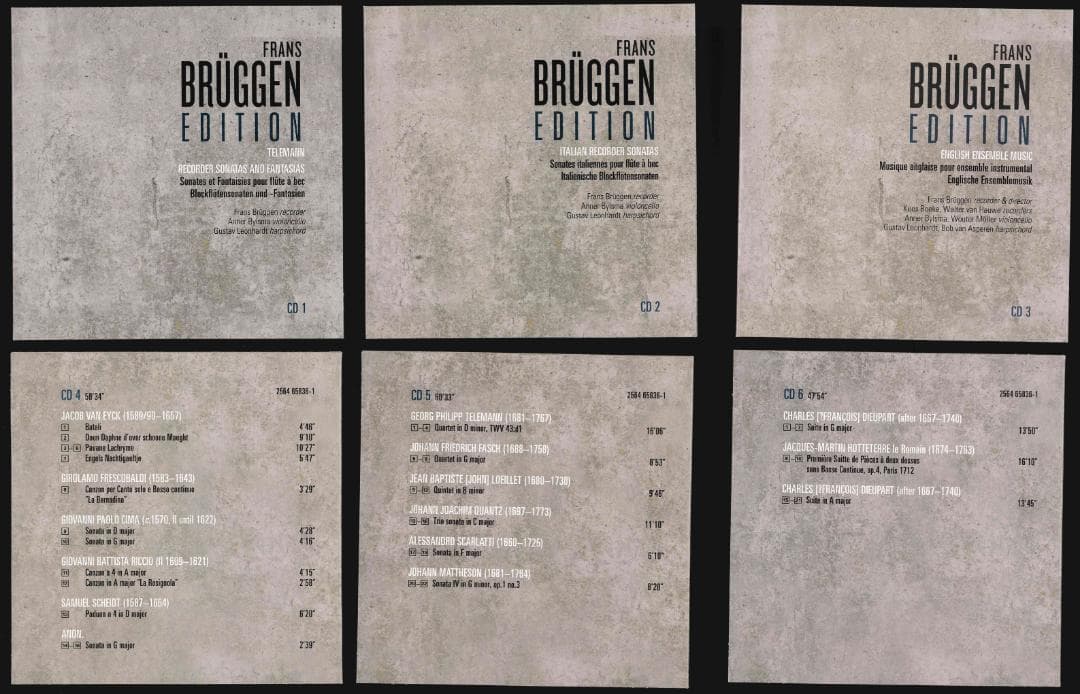 【輸入盤CD】フランス・ブリュッヘン・エディション