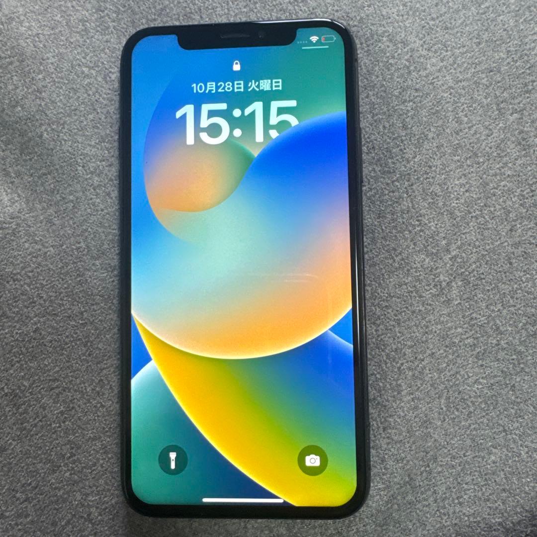 Apple iPhone X ブラック 本体