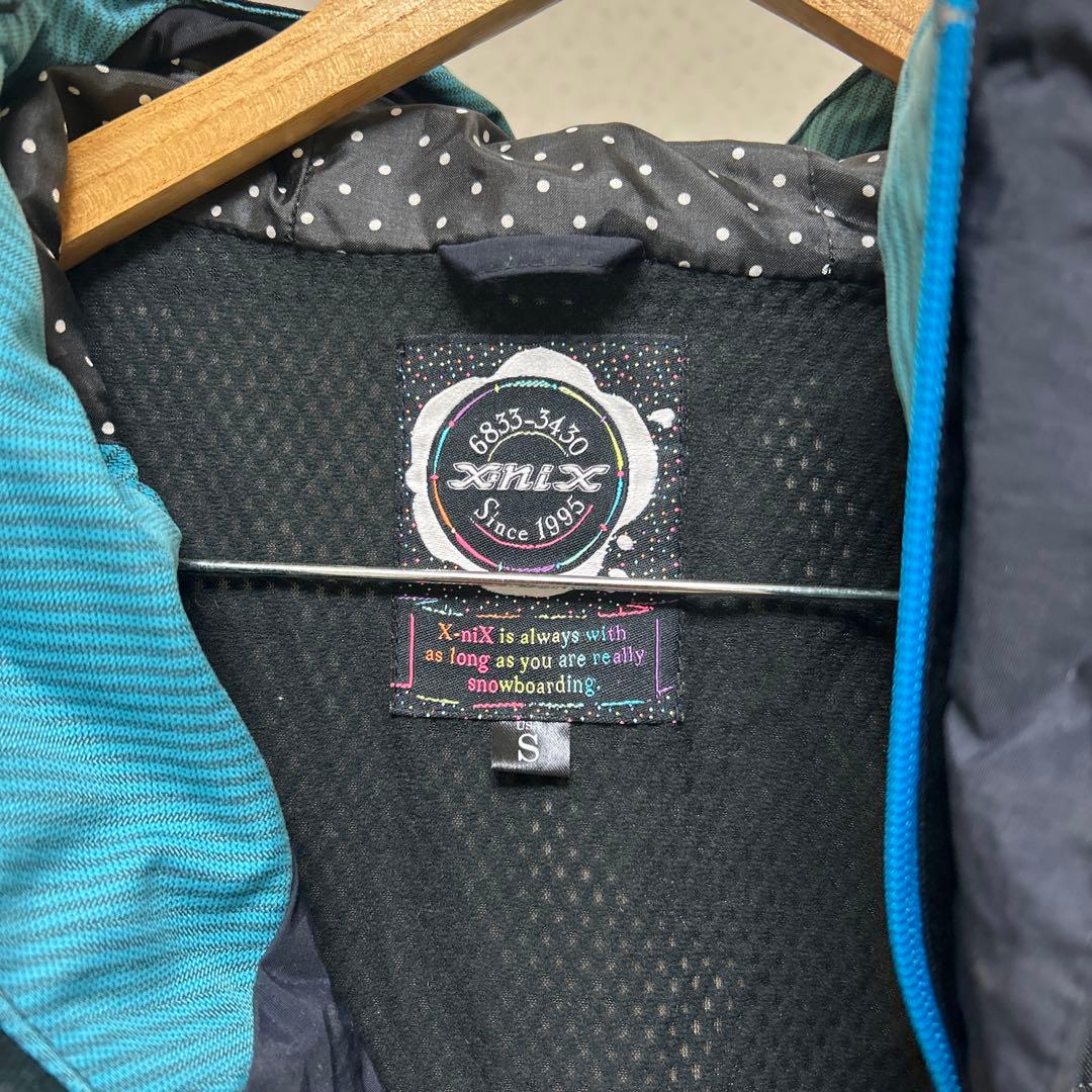 X-1NX スノーボードウェア サイズS ブラック/ブルー