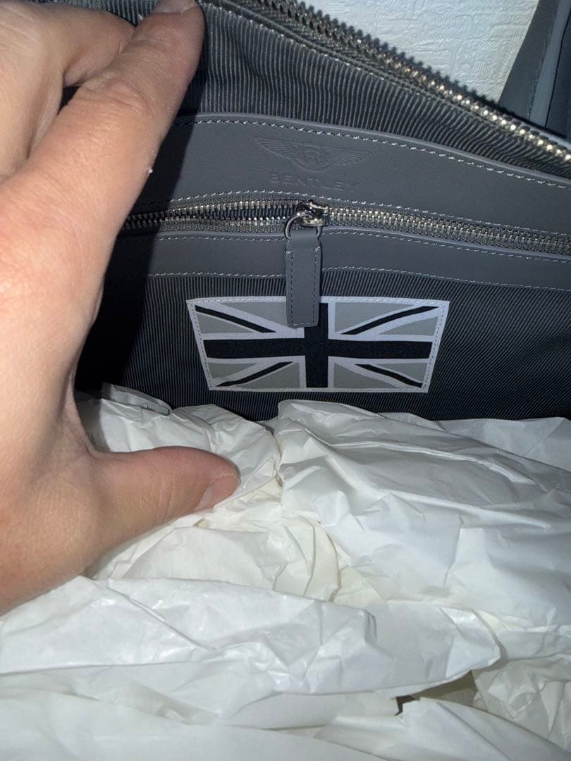 BENTLEY ボストンバッグ グレー