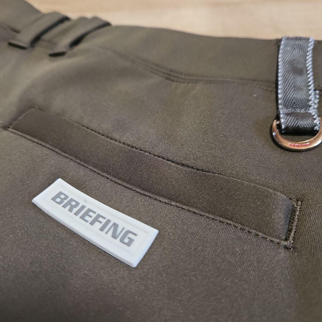 美品✦BRIEFING✦3D LOGO スカート✦ オリーブ✦ S