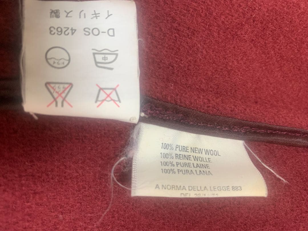 【希少】旧タグ緑タグINVERTERE ダッフルコートヘリンボーンムーアブルック