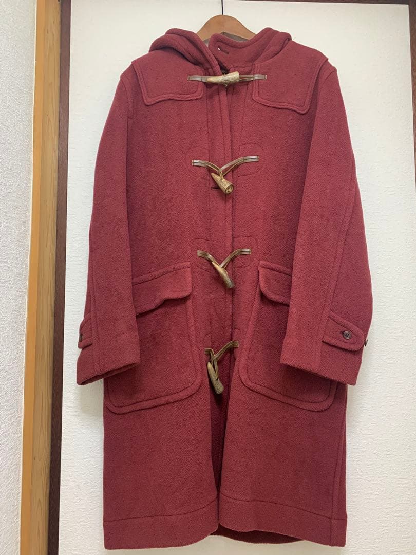 【希少】旧タグ緑タグINVERTERE ダッフルコートヘリンボーンムーアブルック