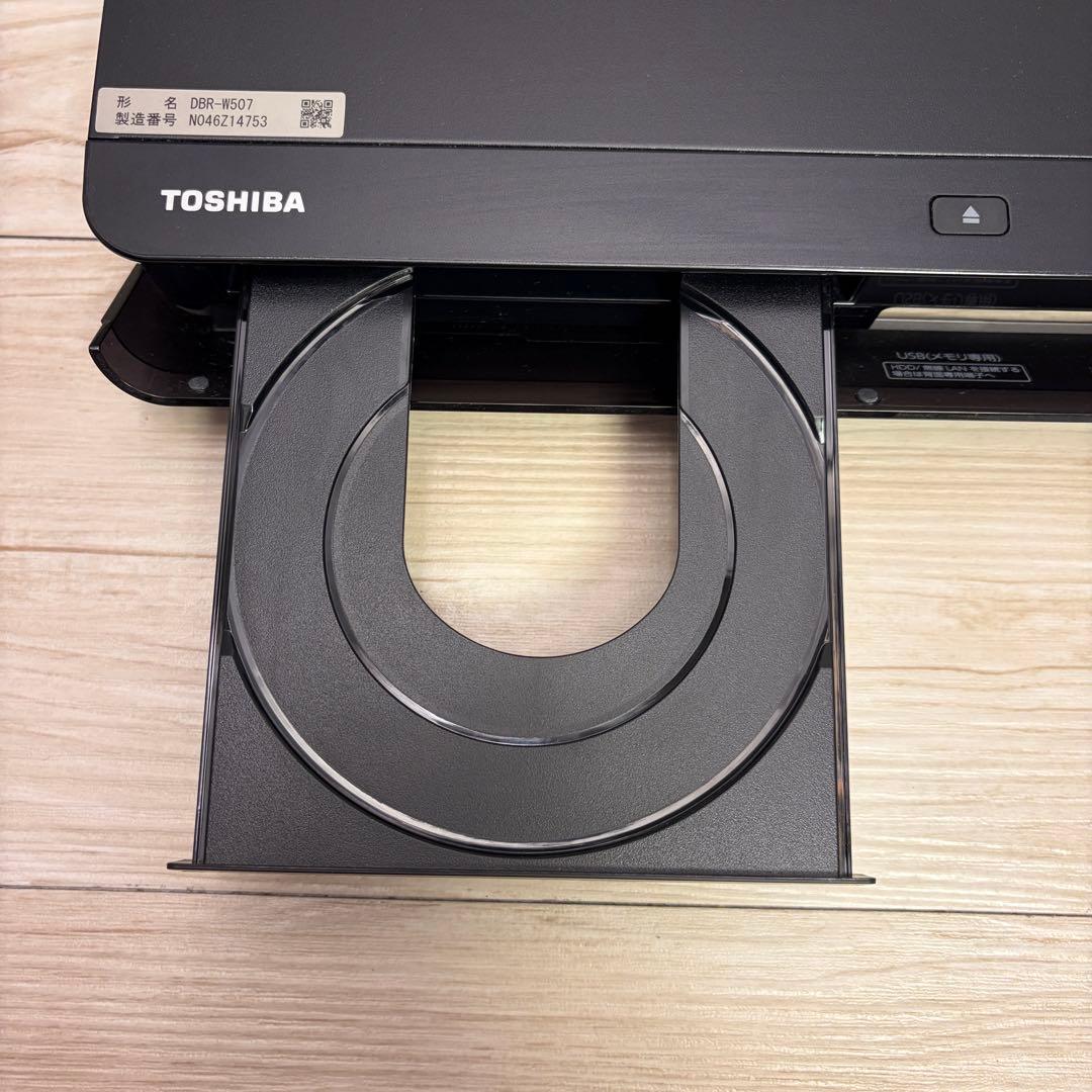 綺麗 リモコン付きTOSHIBA REGZA DBR-W507