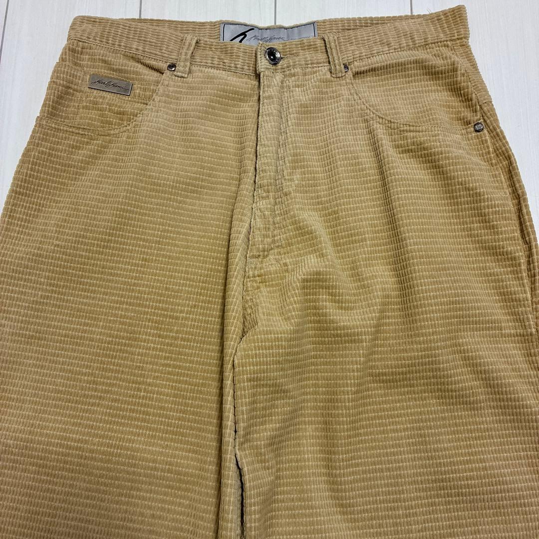 90'sビンテージ古着！Karl Kani コーデュロイ バギーパンツ ベージュ
