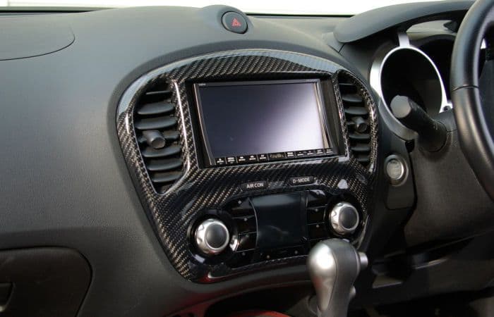 キュリオスモデルス｜F15 ジューク/NISMO｜センターパネル│綾織カーボン