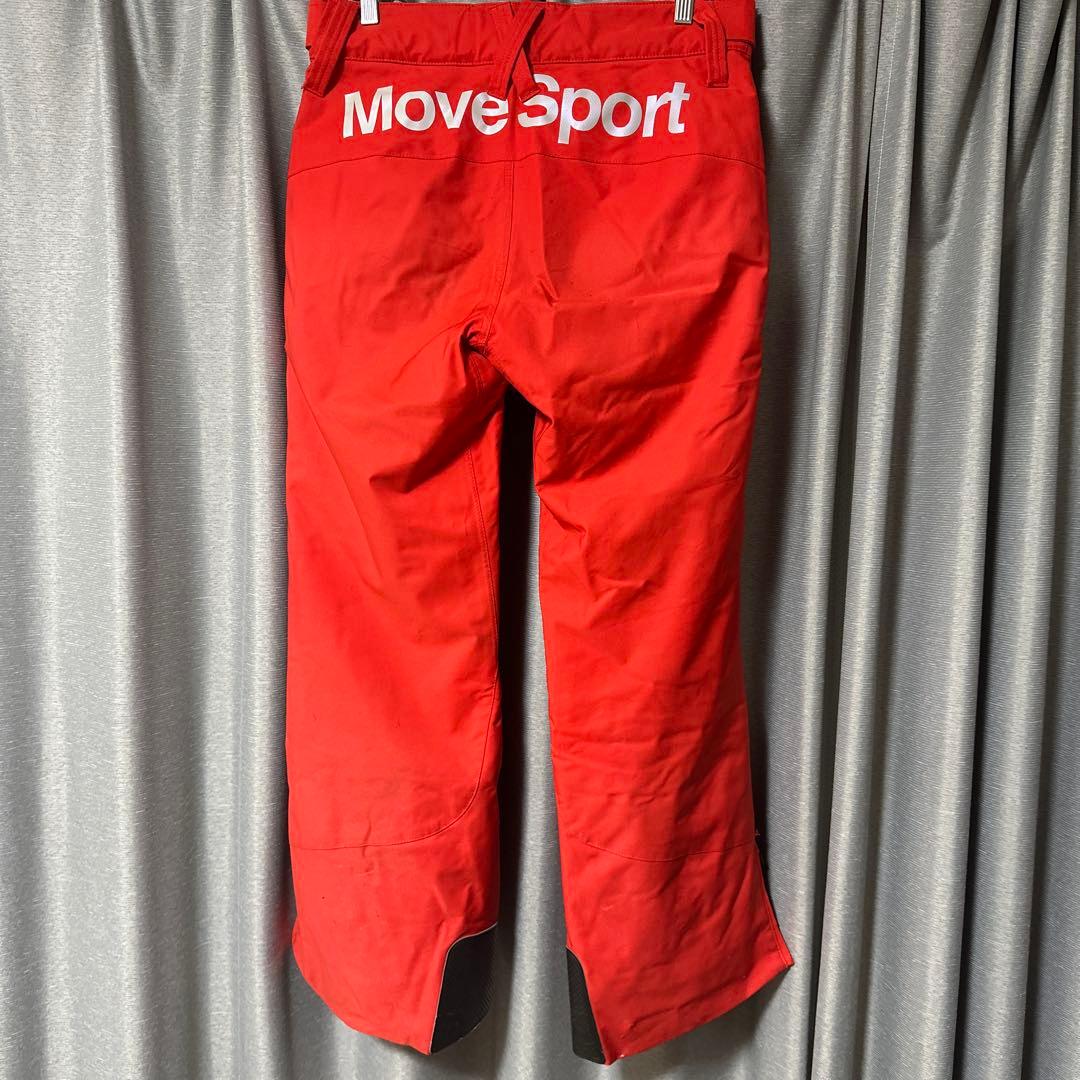 DESCENTE メンズ　M スキーウェア　上下セット　赤　スノボー