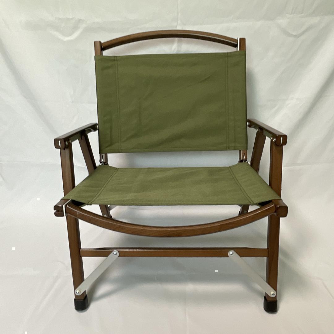 オーク材 カーミットチェア同規格品 ウォールナット カーミット風 グリーン 新品