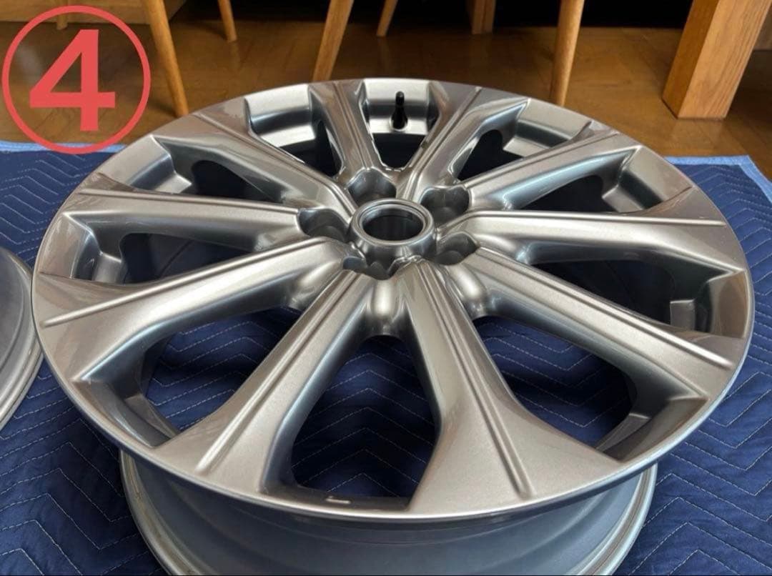 CX-60 純正20インチ アルミホイール(純正ホイールナット付) ②本目