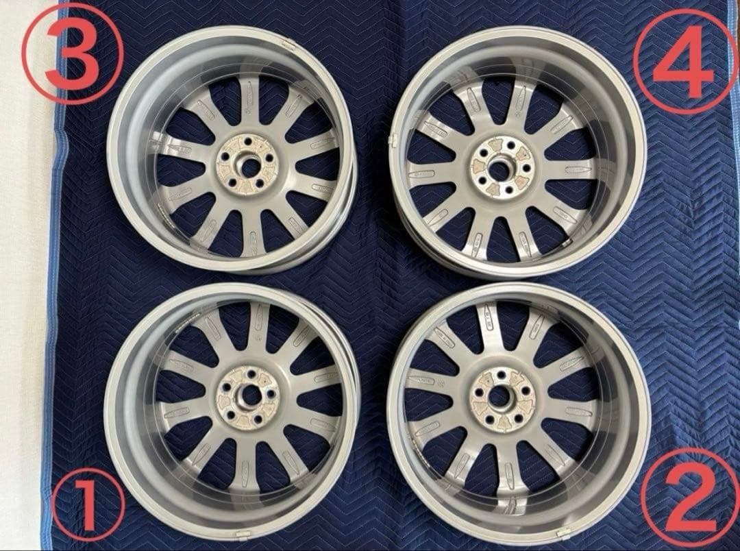 CX-60 純正20インチ アルミホイール(純正ホイールナット付) ②本目