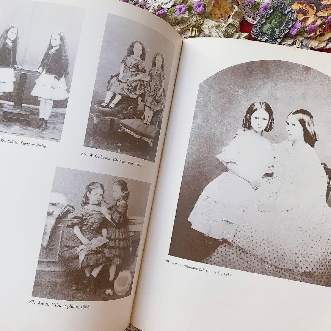 ヴィクトリアン洋書 少女写真集♡アンティークポストカード サラ アリス クロモス