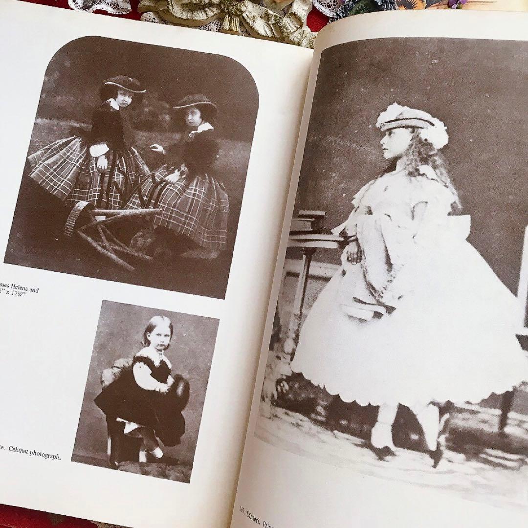ヴィクトリアン洋書 少女写真集♡アンティークポストカード サラ アリス クロモス