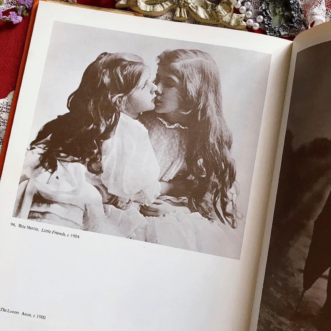 ヴィクトリアン洋書 少女写真集♡アンティークポストカード サラ アリス クロモス