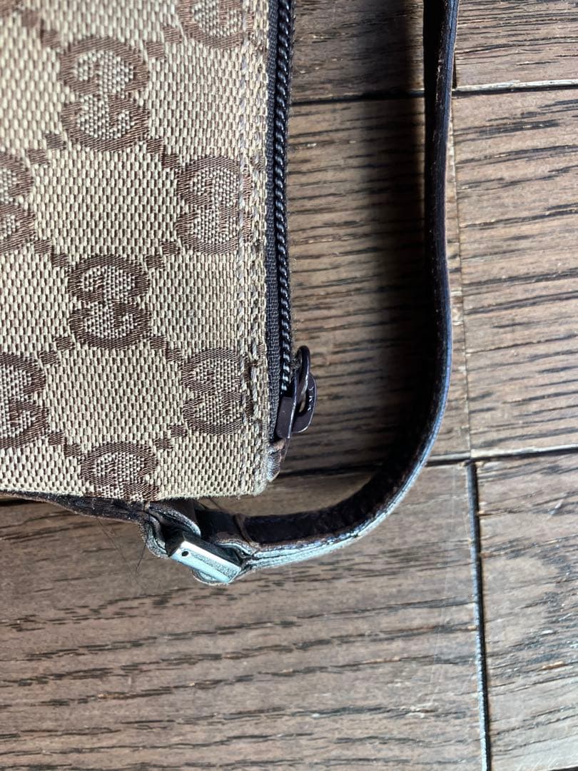 グッチ GUCCI アクセサリーポーチ GG キャンバス ハンドバッグ カバン