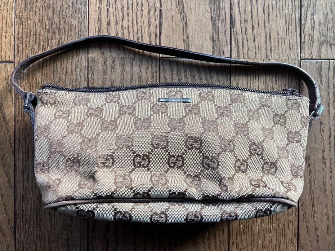 グッチ GUCCI アクセサリーポーチ GG キャンバス ハンドバッグ カバン