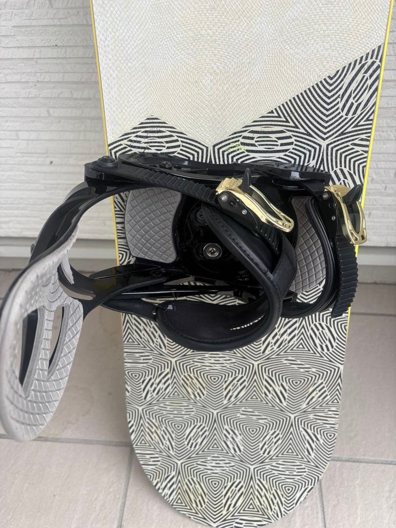 BURTON DOMINANT 148 スノーボード　セット　 ビン　M
