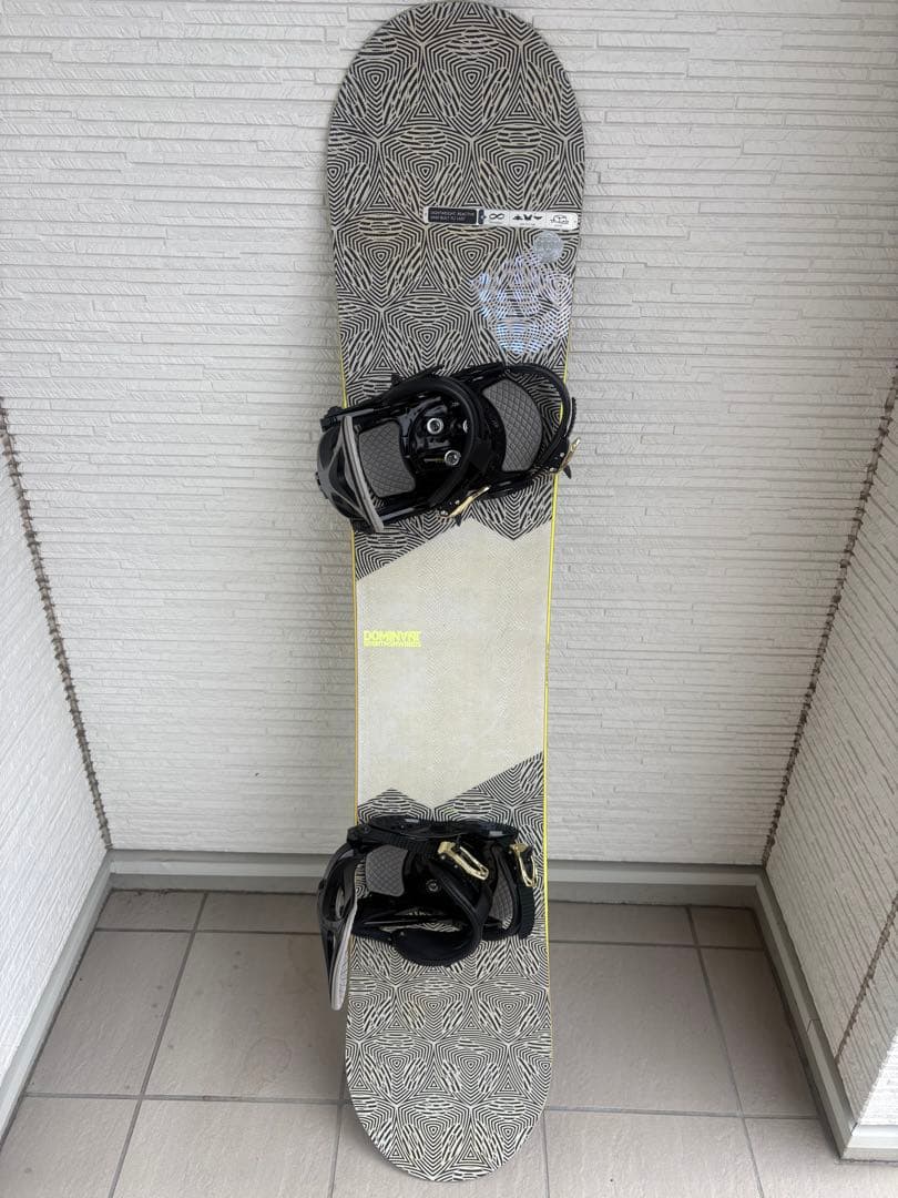 BURTON DOMINANT 148 スノーボード　セット　 ビン　M