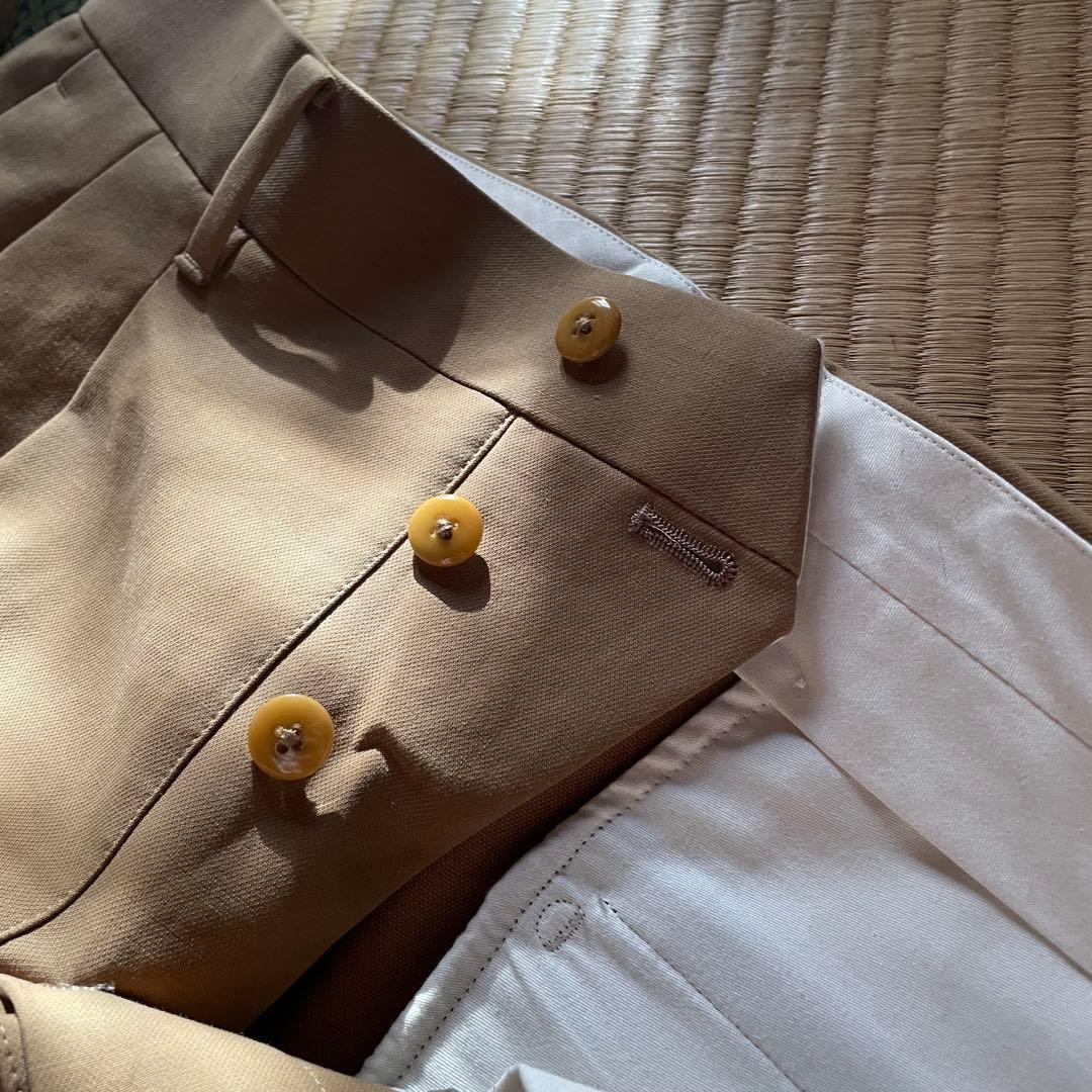 美品【maatee&sons】チノパン ラグジュチノ ベージュ サイズ2 M