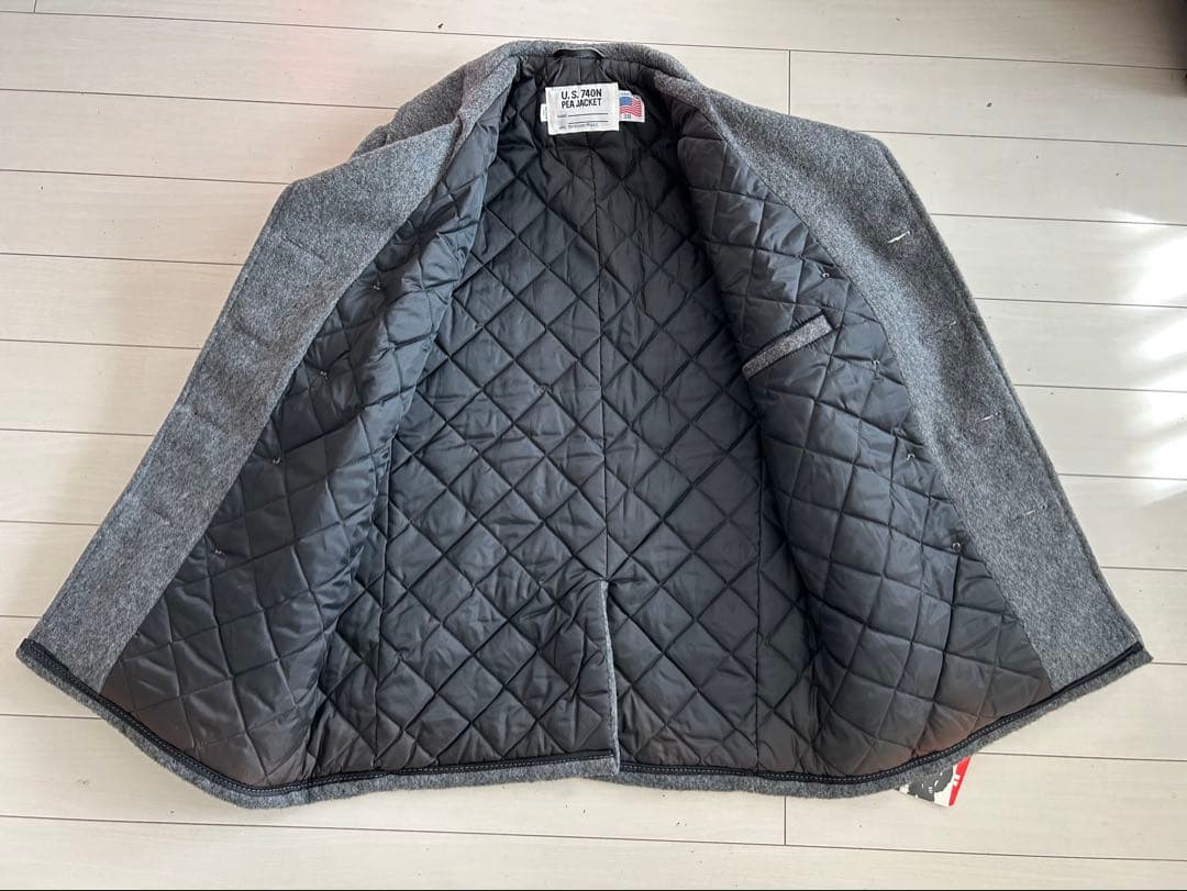 デッドストック schott Pコート gray キムタク ヴィンテージ