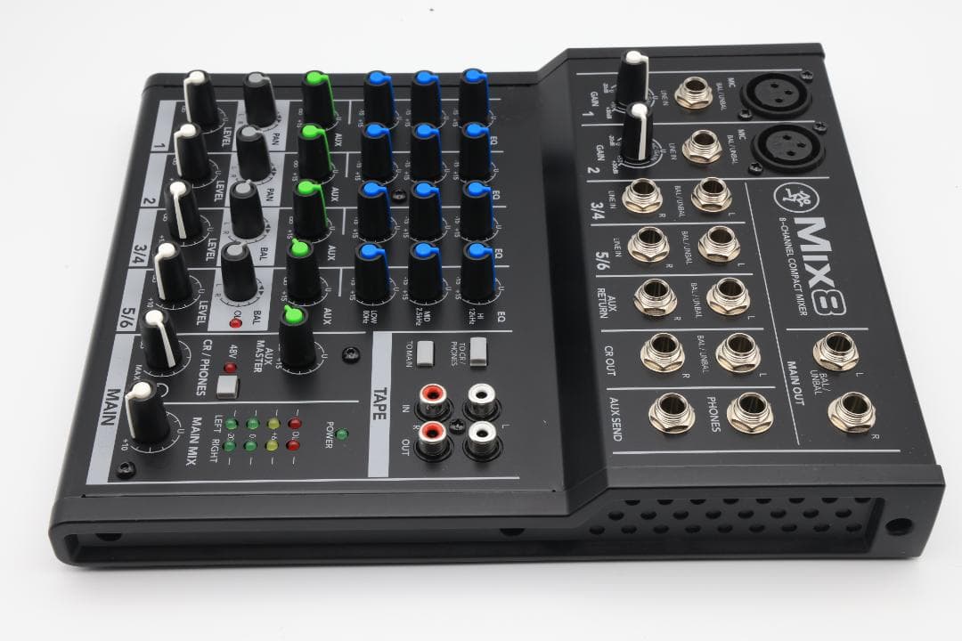 MACKIE Mix8 8チャンネルコンパクトミキサー