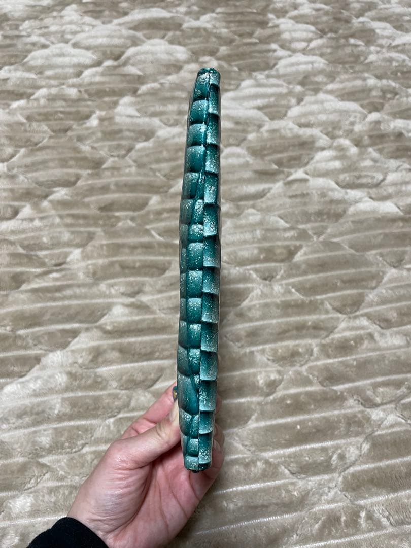 ATAO クラリティ エバーグリーン クロコダイル風　長財布