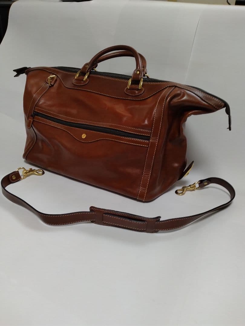 ゴールドファイル　ボストンバッグ