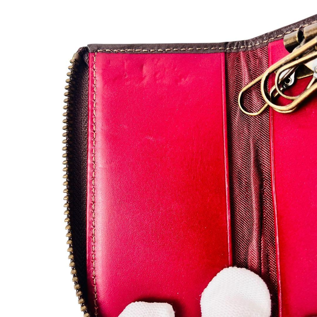 BURBERRY BLUE LABEL キーケース ノバチェック ホースロゴ