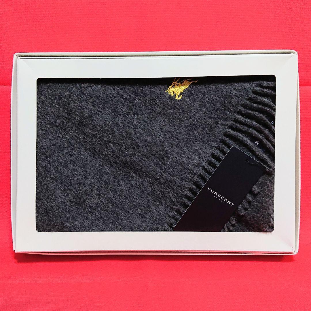 バーバリー マフラー カシミア100% 新品 未使用