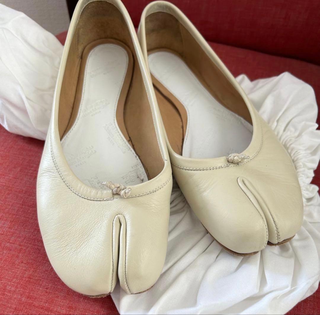 Margiela マルジェラ タビ フラットシューズ 37