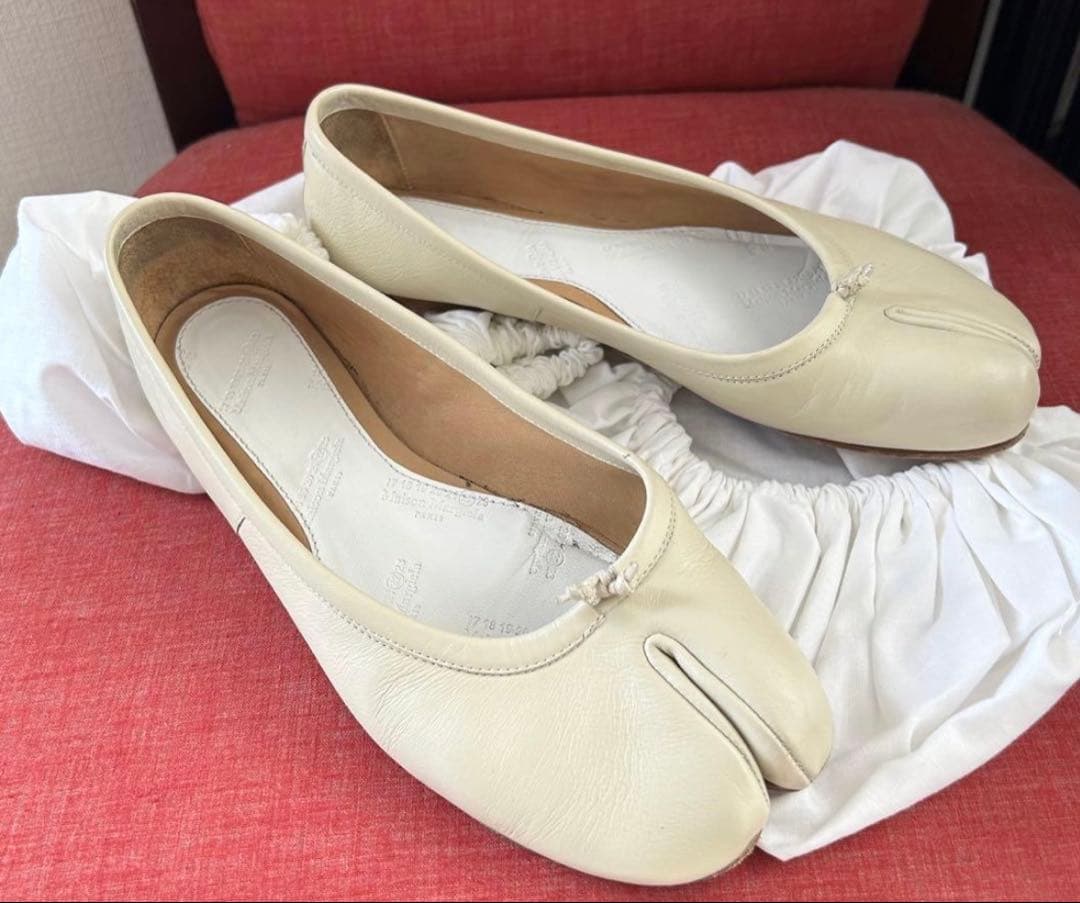 Margiela マルジェラ タビ フラットシューズ 37