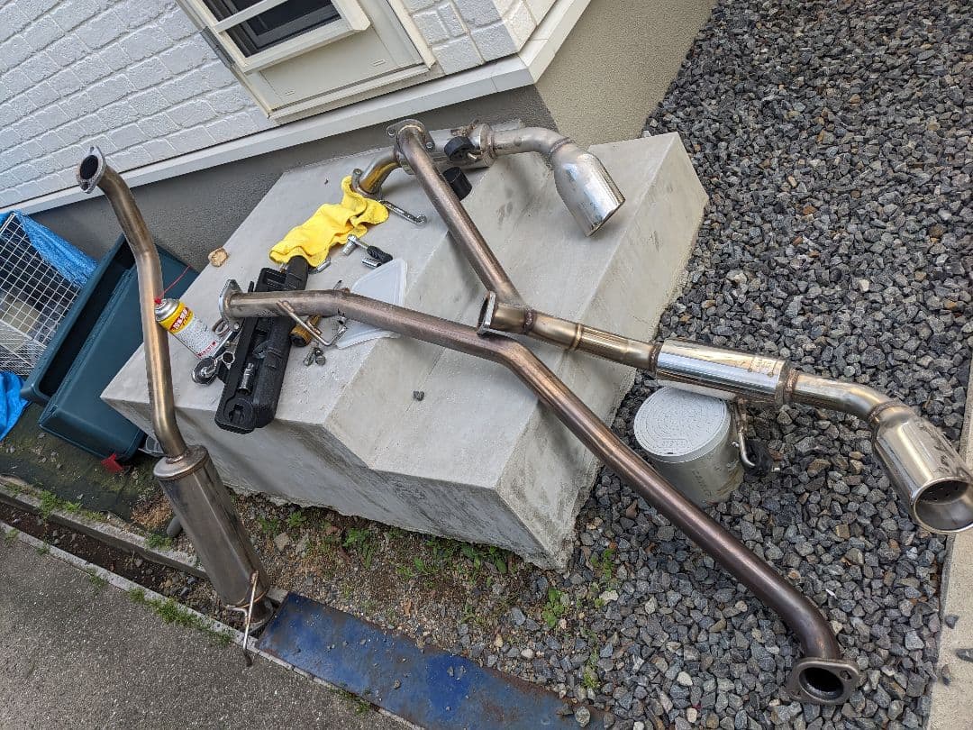 N-BOX　JF3 ロッソモデロ　2本出し　NA用