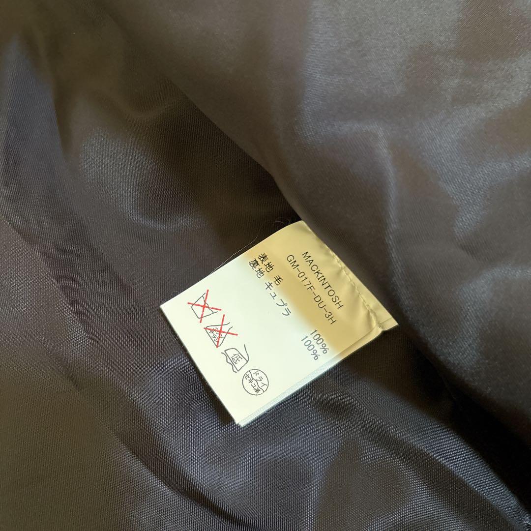 美品☆マッキントッシュ メルトン ウール ピーコート ダブルボタン