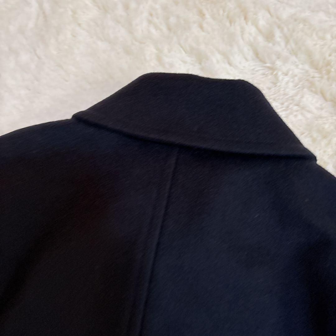 美品☆マッキントッシュ メルトン ウール ピーコート ダブルボタン