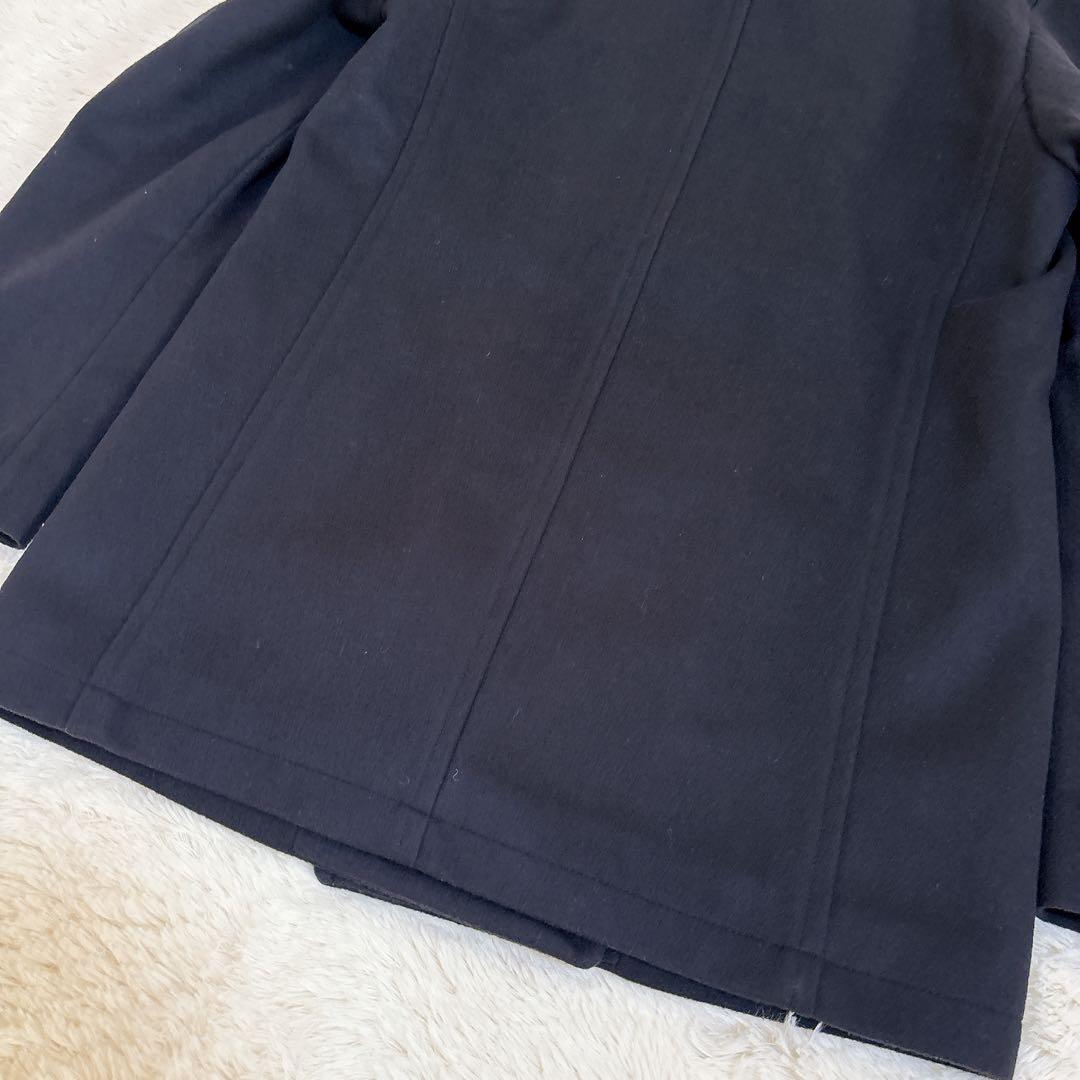 美品☆マッキントッシュ メルトン ウール ピーコート ダブルボタン