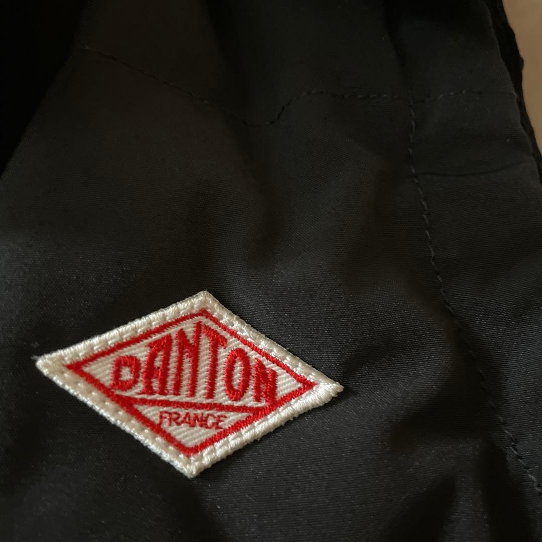 dantonダウンベスト黒Sサイズ