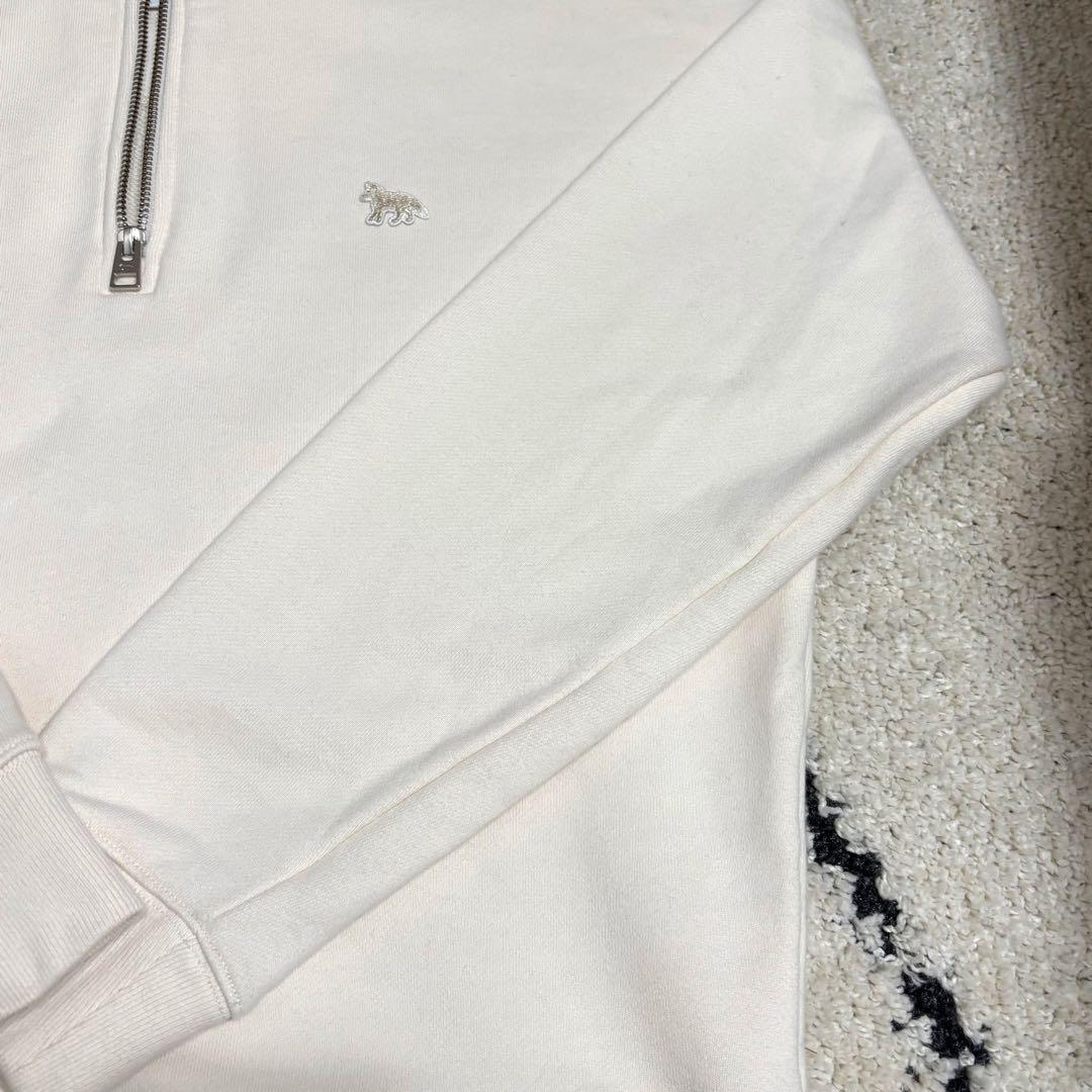 haya.luck.2メゾンキツネ ハーフジップ スウェットXS