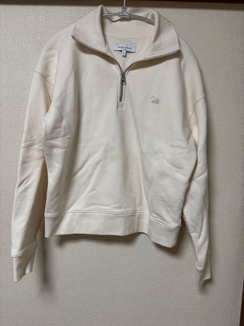 haya.luck.2メゾンキツネ ハーフジップ スウェットXS