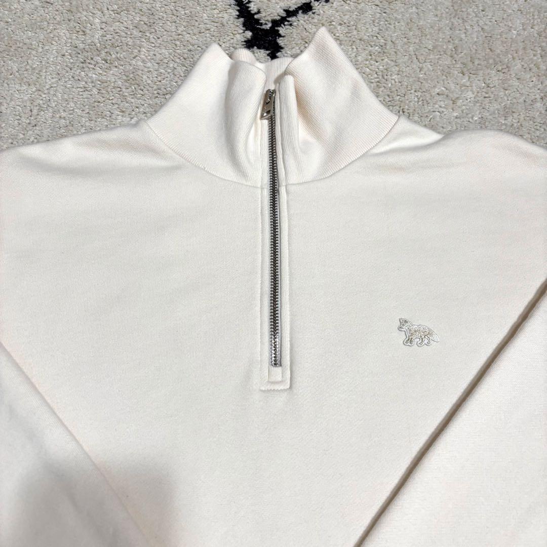 haya.luck.2メゾンキツネ ハーフジップ スウェットXS