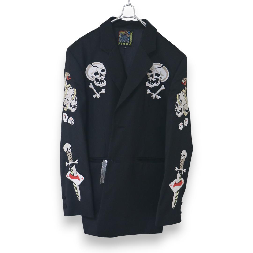 【未使用】 CREAMSODA スカル刺繍 テーラードジャケット （おまけ付き）