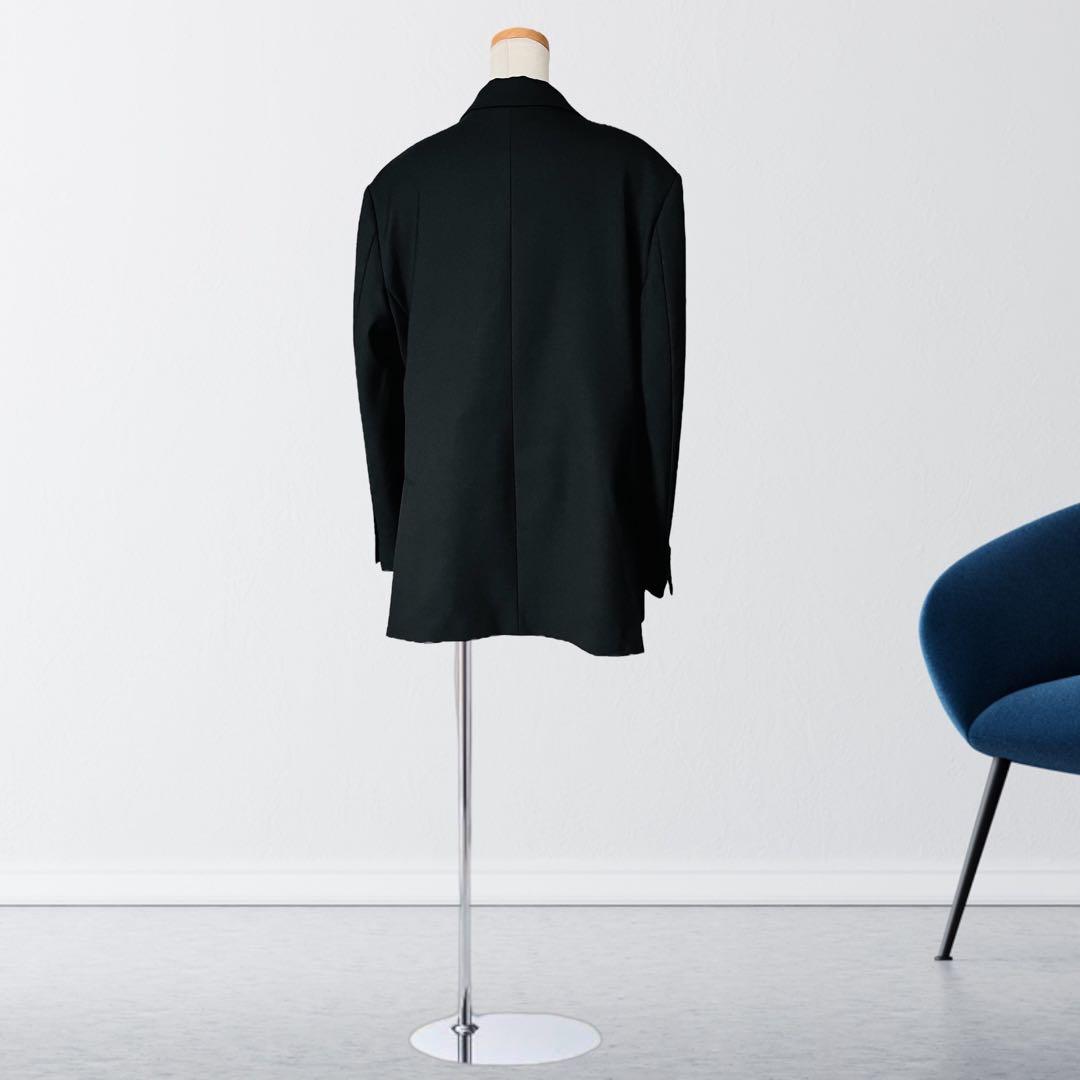 TELA イタリア製 ウール テーラード サイドベンツ ジャケット M 黒