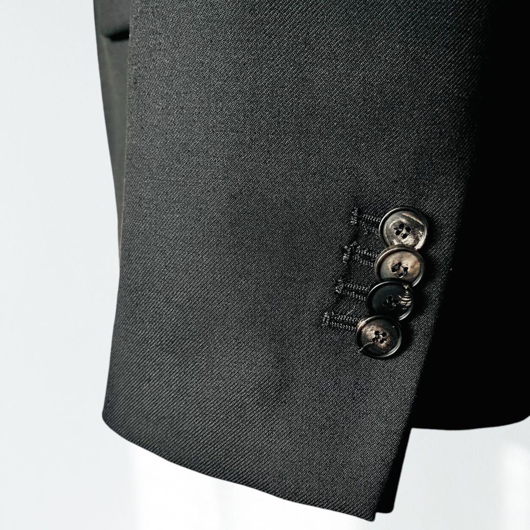 TELA イタリア製 ウール テーラード サイドベンツ ジャケット M 黒