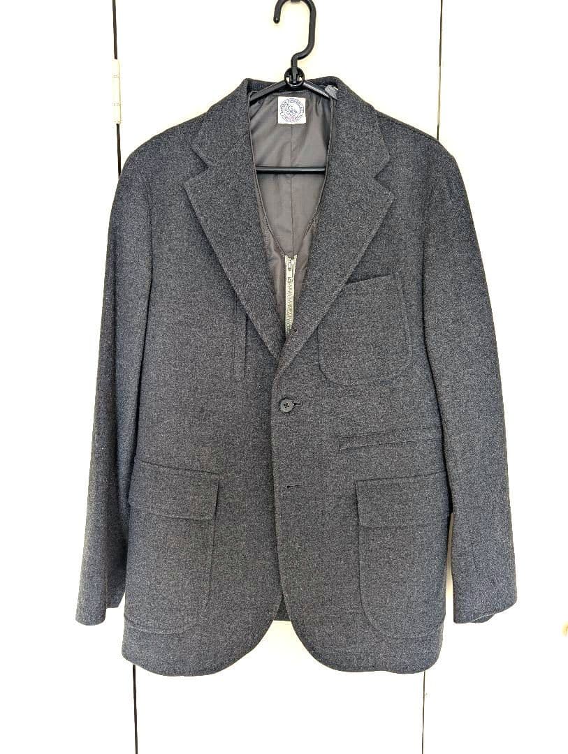 キャプテンサンシャイン ウールフランネルジャケット 36 ベスト付き