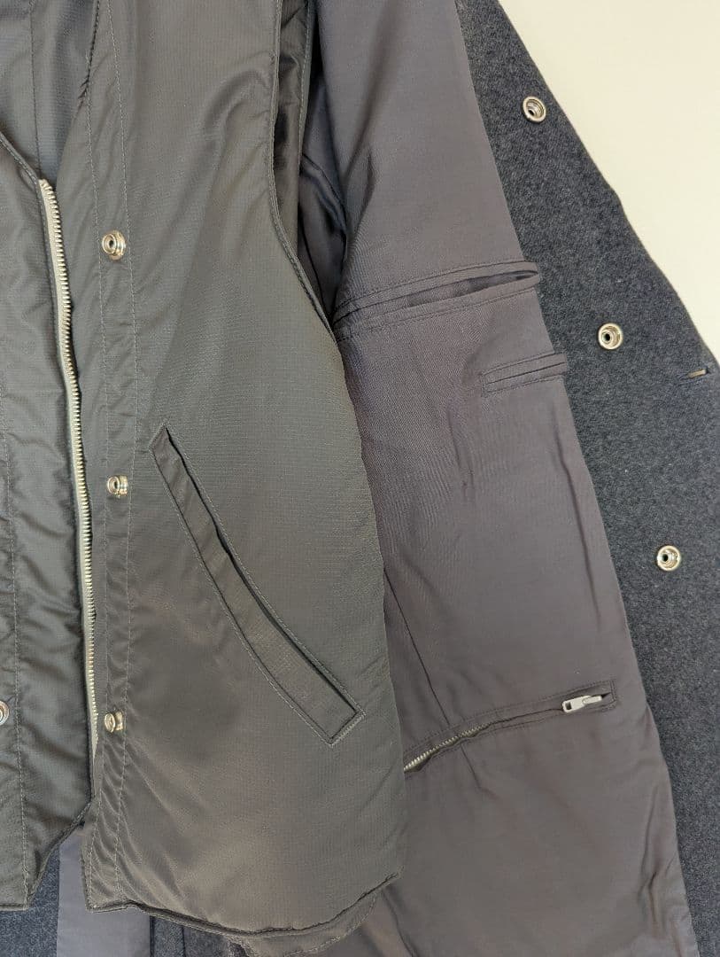 キャプテンサンシャイン ウールフランネルジャケット 36 ベスト付き